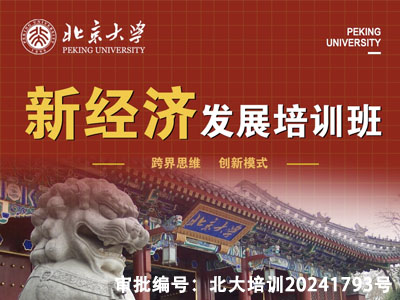 北京大学新经济发展培训班