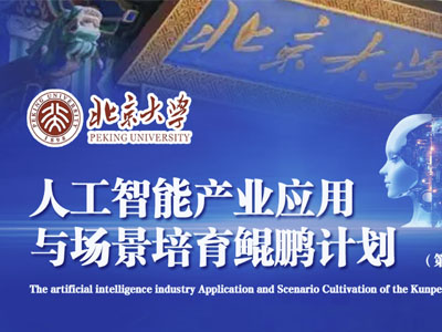 北京大学人工智能产业应用与场景培育鲲鹏计划